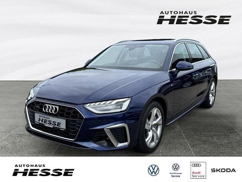 Gebraucht Audi A4 S-Line 204 PS (150 kW) 2022 Blau Kombi