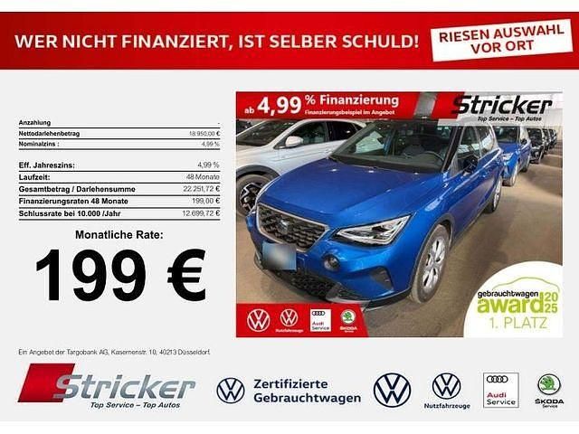 Gebraucht Seat Arona FR 116 PS (85 kW) 2025 Sapphire blau metallic (metallic) SUV