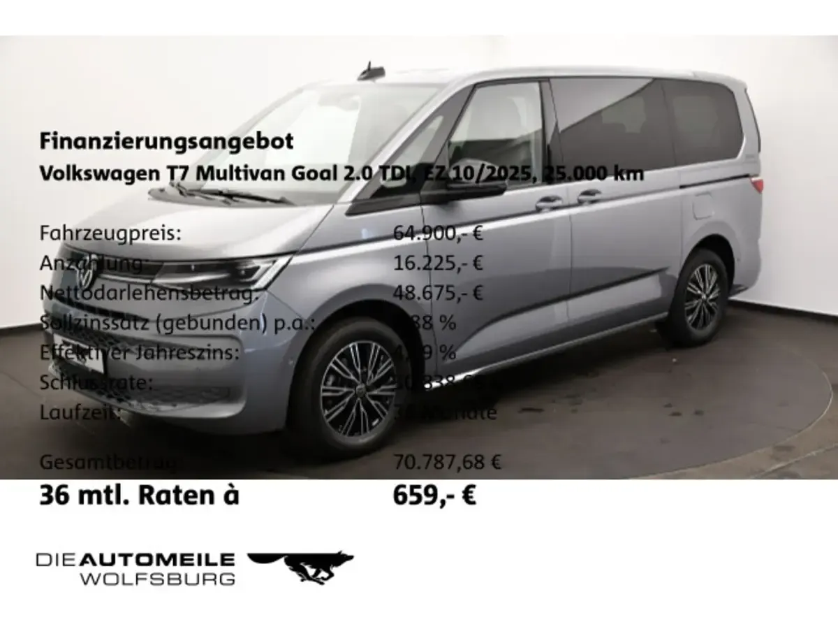 Gebraucht VW Multivan Goal 150 PS (110 kW) 2025 Van / Kleinbus