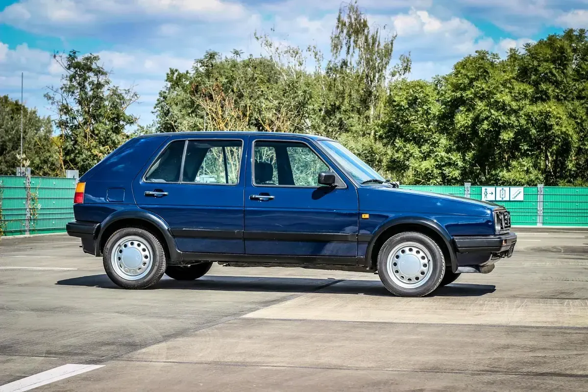 Gebraucht VW Golf III 75 PS (55 kW) 1992 Blau Kleinwagen