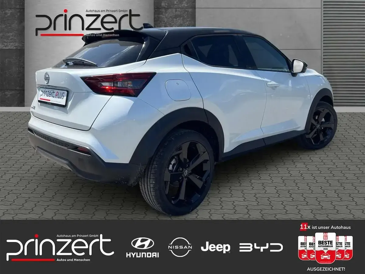Neu Nissan Juke Tekna 114 PS (83 kW) 2026 White/black SUV