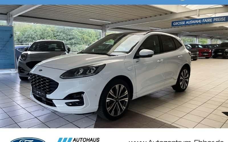 Weiss Gebraucht 2021 Ford Kuga ST-Line X SUV | 24.981 € (Teuer) - Bild 1/4