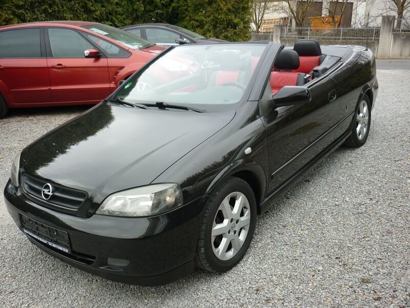 Gebraucht Opel Astra Cabriolet 103 PS (75 kW) 2004 Schwarz metallic Cabrio