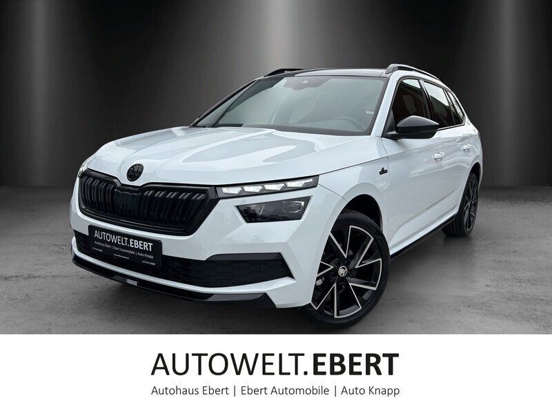 Moonweiss Gebraucht 2020 Skoda Kamiq Monte Carlo SUV | 27.690 € (Etwas zu teuer) - Bild 1/4
