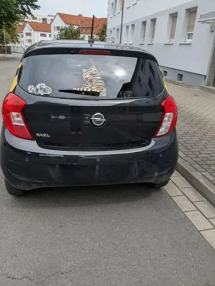 Gebraucht Opel Karl Exklusiv 75 PS (55 kW) 2015 Schwarz Kleinwagen