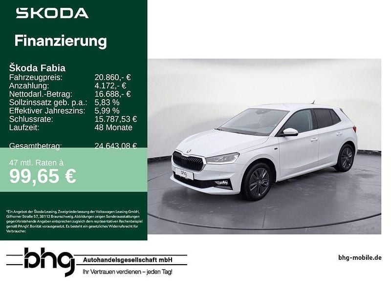 Gebraucht Skoda Fabia Tour 116 PS (85 kW) 2025 Weiß Limousine