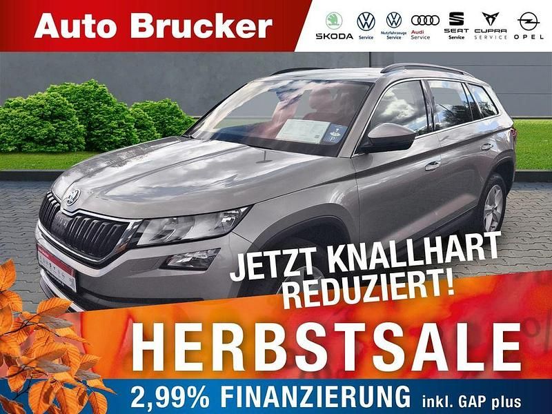 Beige Gebraucht 2017 Skoda Kodiaq Ambition SUV | 25.670 € (Teuer) - Bild 1/4