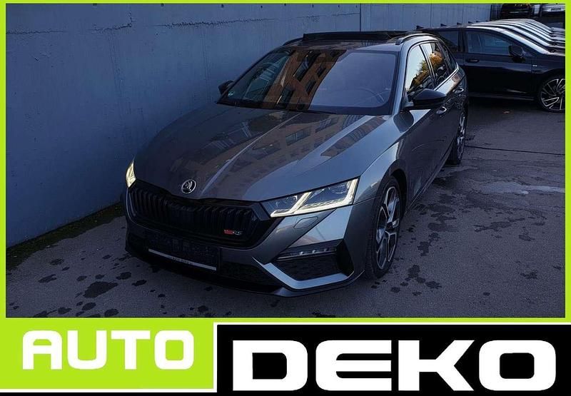 Graphitegrau metallic Gebraucht 2022 Skoda Octavia RS Kombi | 23.330 € (Fairer Preis) - Bild 1/4