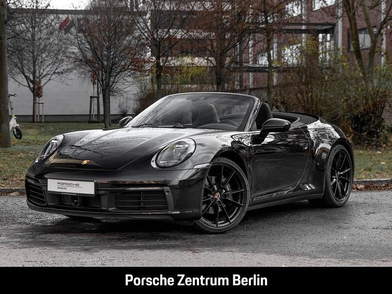 Schwarz Gebraucht 2024 Porsche 911 Carrera Cabriolet Cabrio | 141.930 € (Etwas zu teuer) - Bild 1/4