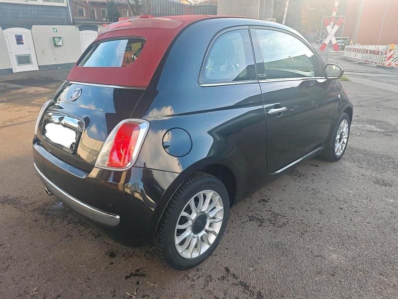 Schwarz Gebraucht 2013 Fiat 500C Lounge Cabrio | 4.300 € (Superpreis) - Bild 1/4