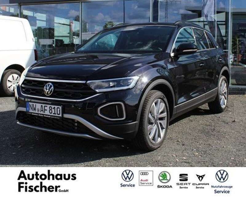 Titanschwarz Gebraucht 2024 VW T-Roc Goal SUV | 35.990 € (Teuer) - Bild 1/4