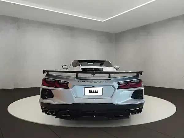 Ny Corvette Stingray 481 HK (353 kW) 2026 Sølv Cabriolet
