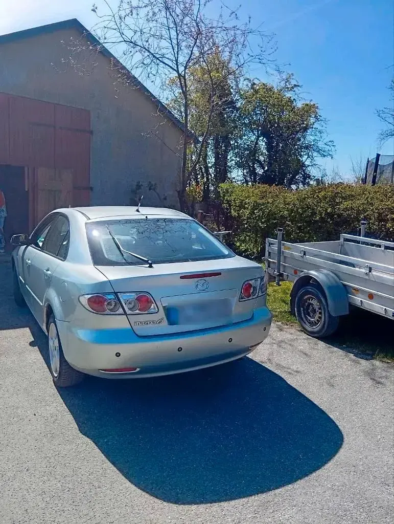 Usata Mazda 6 120 CV (88 kW) 2004 Argento Berlina