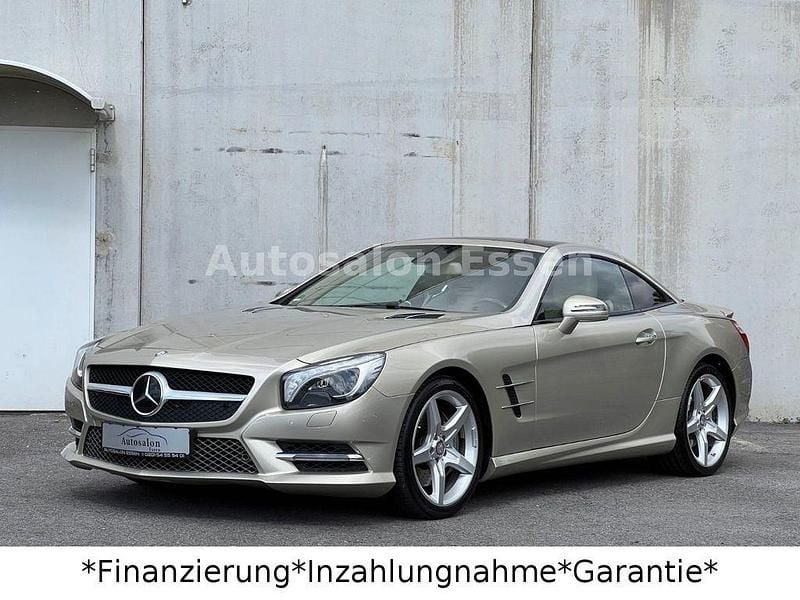 Beige Gebraucht 2013 Mercedes SL500 AMG Cabrio | 39.950 € (Fairer Preis) - Bild 1/4