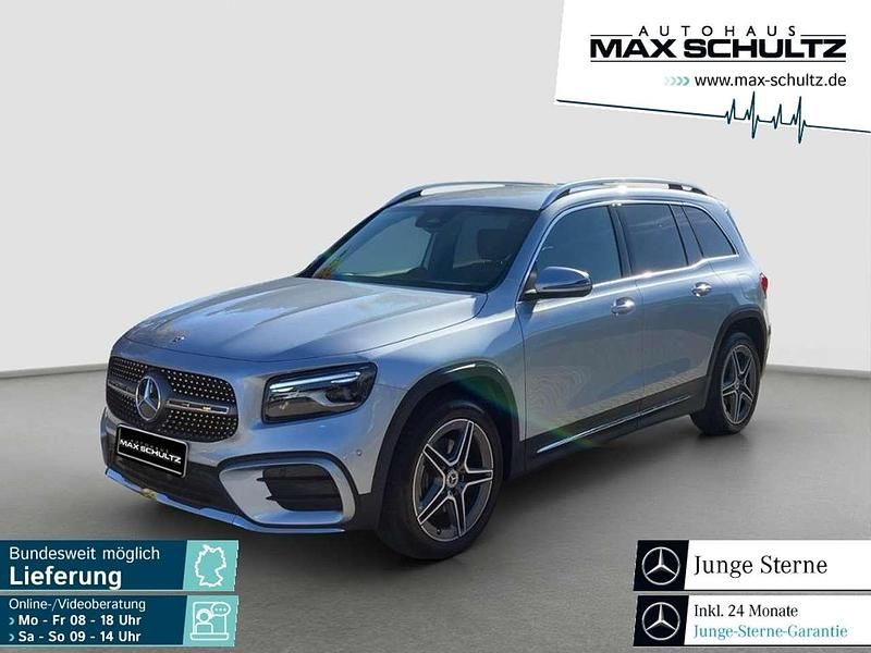 Metalliclack hightechsilber Gebraucht 2024 Mercedes GLB200 AMG SUV | 42.900 € (Fairer Preis) - Bild 1/4