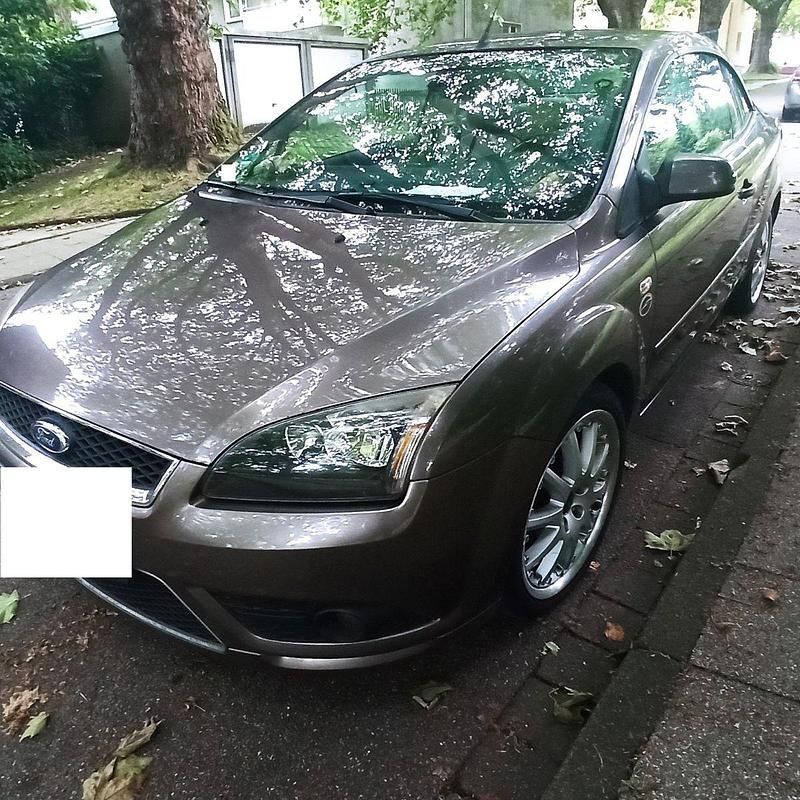Beige Gebraucht 2007 Ford Focus Cabriolet Titanium Cabrio | 3.350 € (Fairer Preis) - Bild 1/4