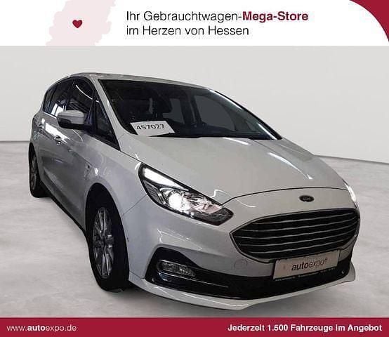 Frostweiß Gebraucht 2021 Ford S-MAX Trend Van / Kleinbus | 16.590 € (Guter Preis) - Bild 1/4