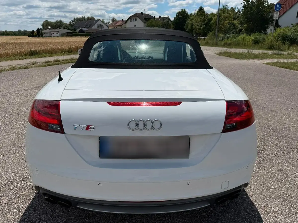 Gebraucht Audi TT Roadster Ambiente 272 PS (200 kW) 2010 Weiß Cabrio