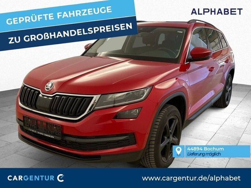 Velvet rot premium Gebraucht 2021 Skoda Kodiaq Clever SUV | 24.690 € (Superpreis) - Bild 1/2