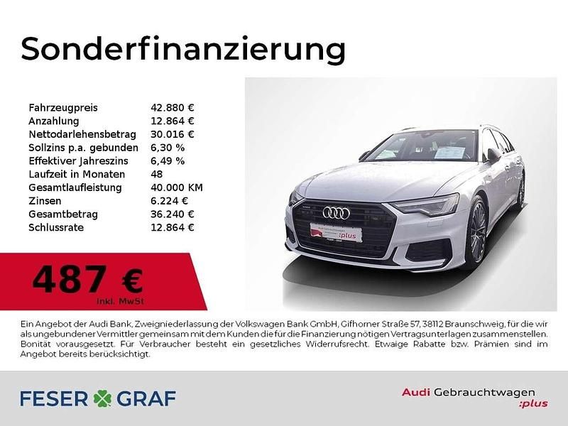 Gebraucht Audi A6 S-Line 367 PS (269 kW) 2022 Weiss Kombi