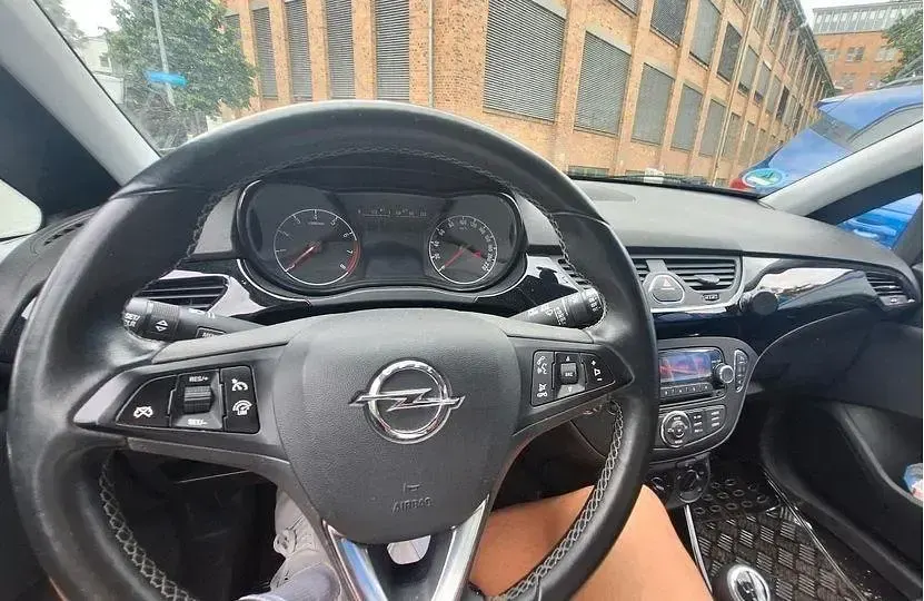 Gebraucht Opel Corsa drive 90 PS (66 kW) 2016 Grau Kleinwagen