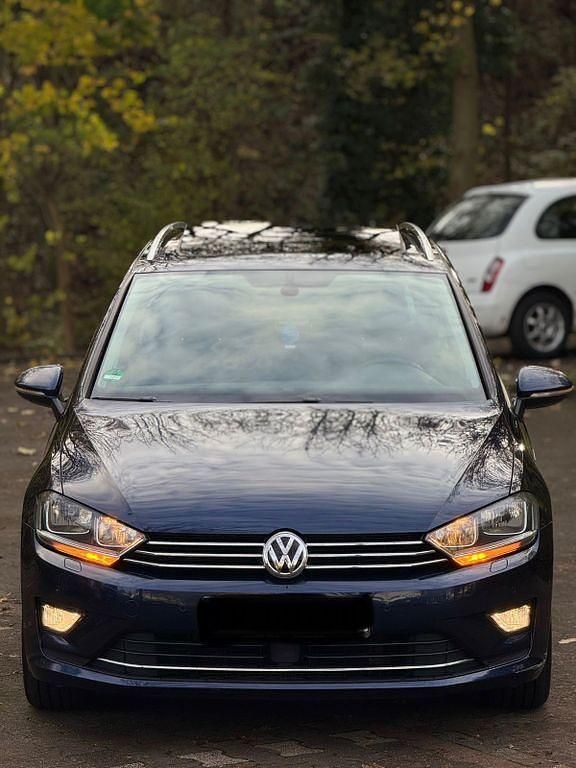Gebraucht VW Golf Sportsvan LOUNGE 110 PS (80 kW) 2015 Blau Van / Kleinbus