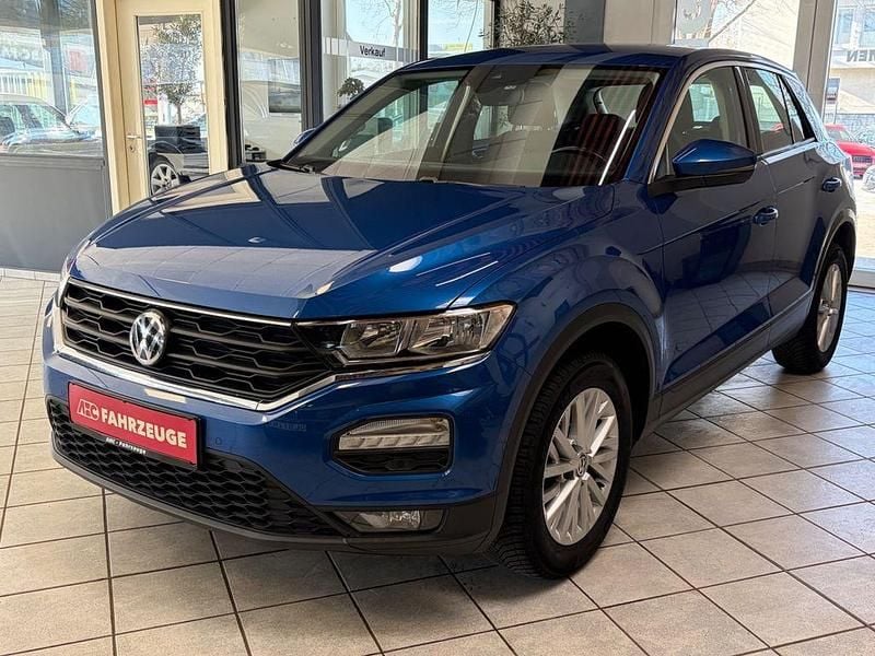 Gebraucht VW T-Roc Basis 116 PS (85 kW) 2017 Blau SUV