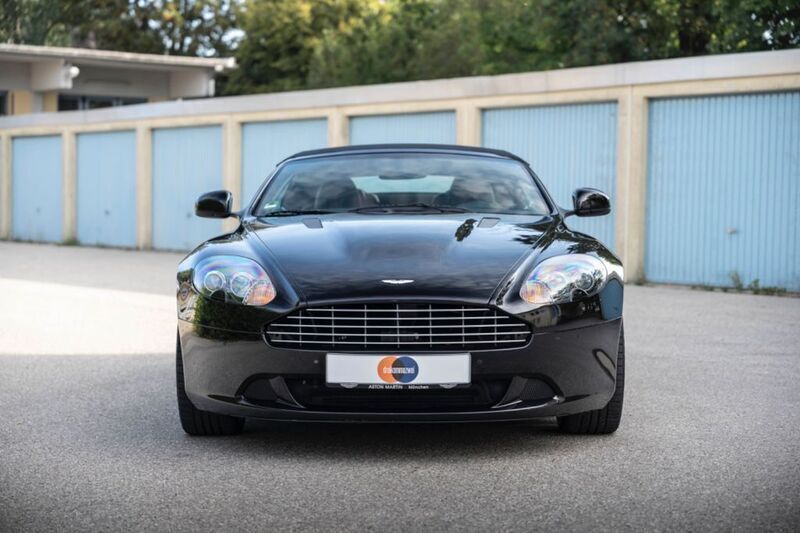 Gebraucht Aston Martin DB9 476 PS (350 kW) 2011 Schwarz Cabrio