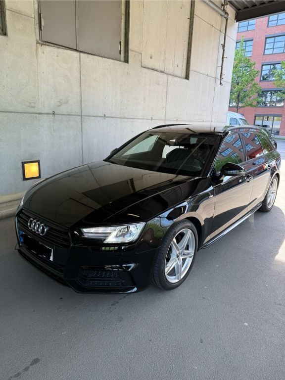 Schwarz Gebraucht 2017 Audi A4 S-Line Kombi | 16.300 € (Guter Preis) - Bild 1/4