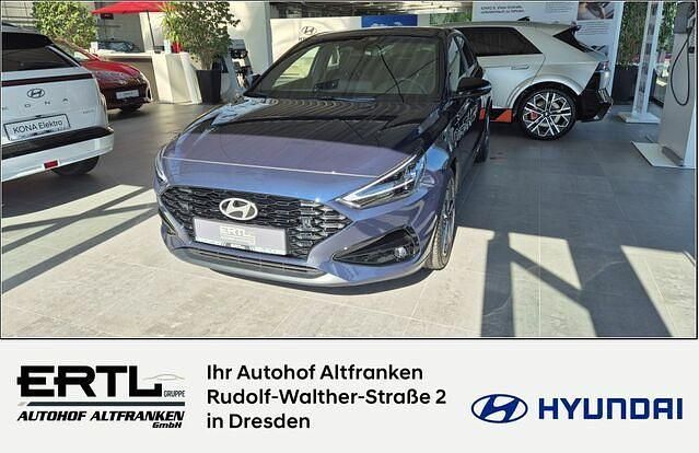 Sailing blue mineraleffekt Gebraucht 2024 Hyundai i30 Advantage Limousine | 22.780 € (Fairer Preis) - Bild 1/2