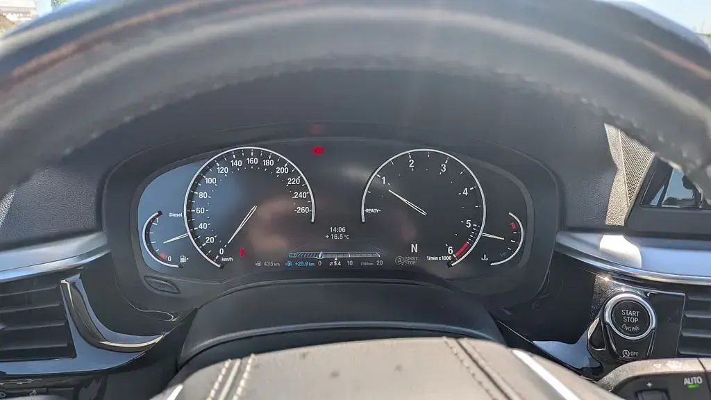 Second-hand BMW 520 190 CP (139 kW) 2018 Negru Break
