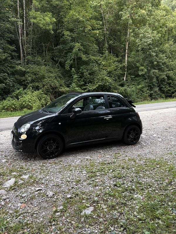 Schwarz Gebraucht 2013 Fiat 500S S Cabrio | 11.500 € (Etwas zu teuer) - Bild 1/4