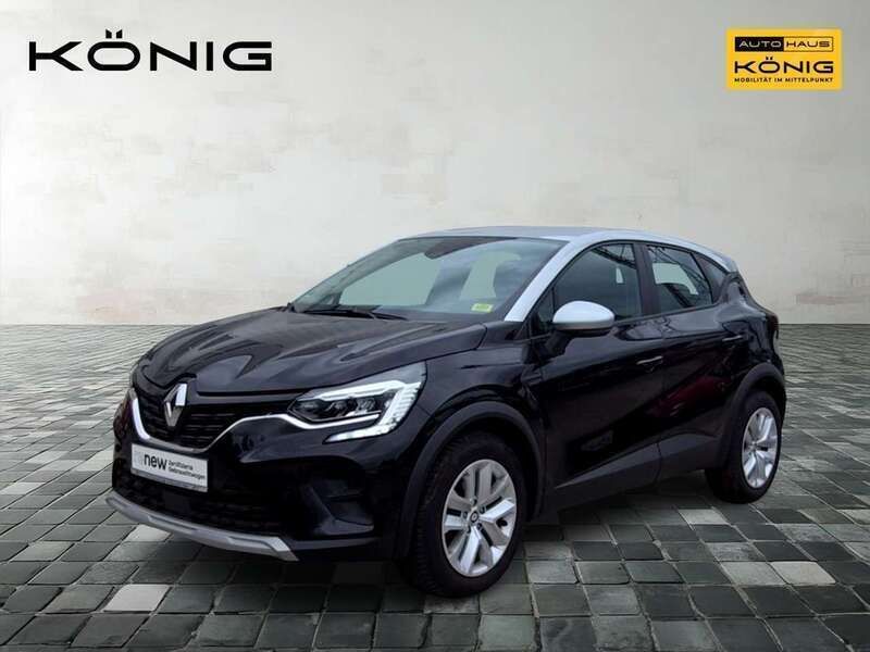 Black pearlschwarz metallic, Gebraucht 2023 Renault Captur Equilibre SUV | 20.498 € (Fairer Preis) - Bild 1/4
