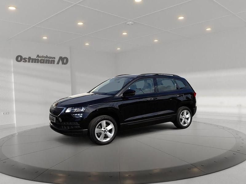 Schwarzmagic perleffekt Gebraucht 2021 Skoda Karoq Ambition SUV | 24.450 € (Guter Preis) - Bild 1/4