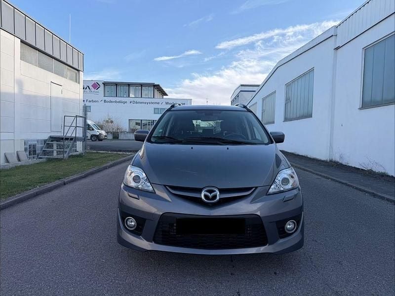 Gebraucht Mazda 5 Active Plus 150 PS (110 kW) 2011 Grau Van / Kleinbus