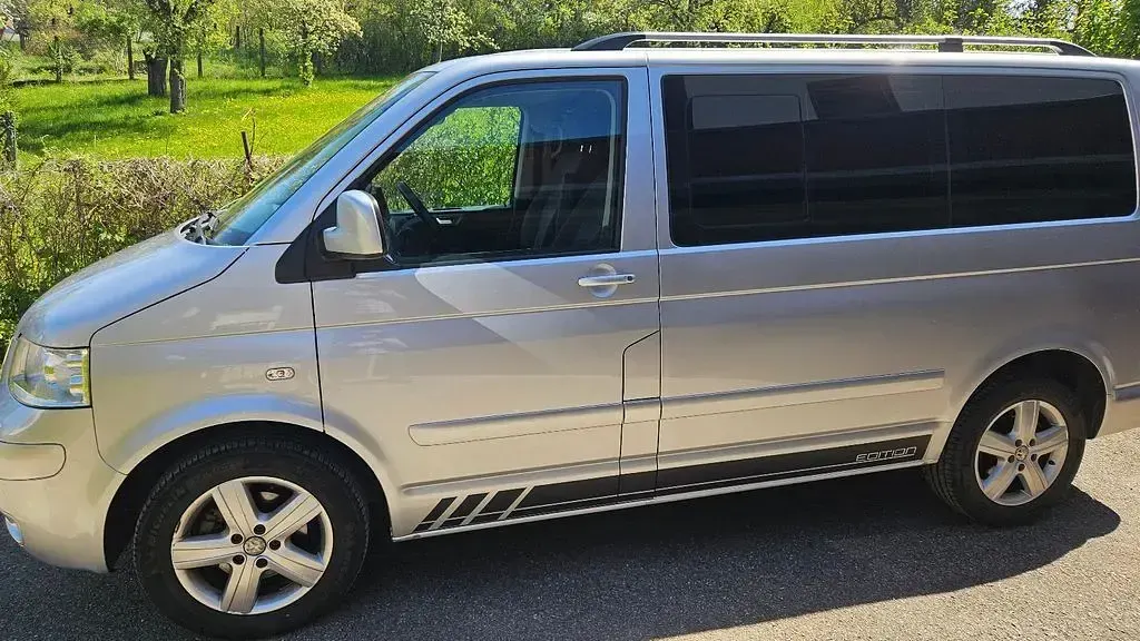 Usata VW T5 131 CV (96 kW) 2008 Argento Furgone