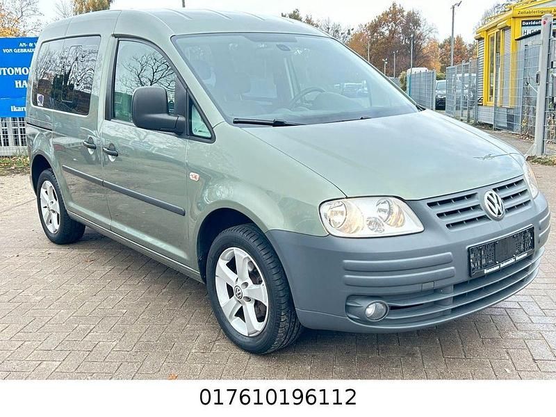 Grün Gebraucht 2008 VW Caddy Life Van / Kleinbus | 6.499 € (Fairer Preis) - Bild 1/4