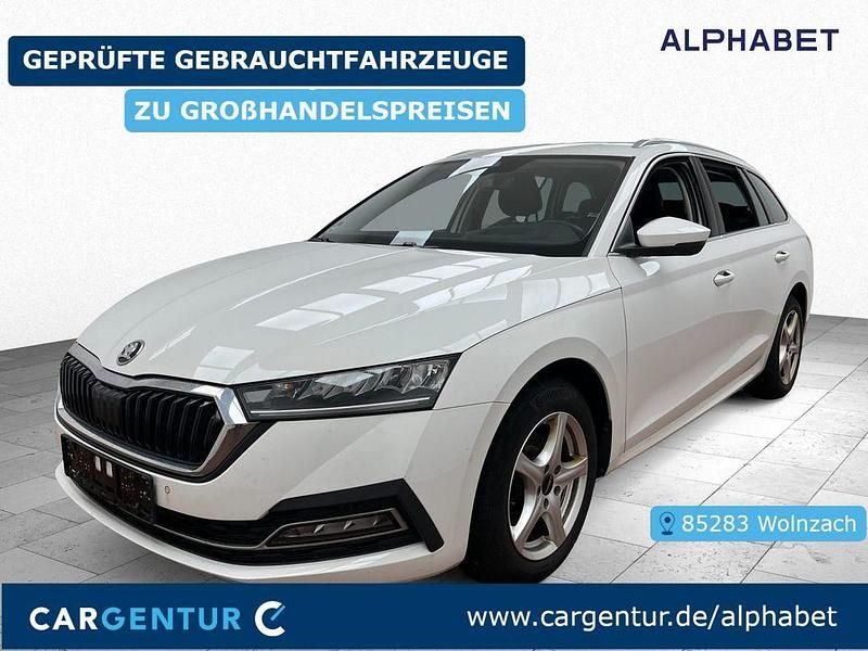 Candy weiss uni Gebraucht 2020 Skoda Octavia First Edition Kombi | 18.290 € (Guter Preis) - Bild 1/4