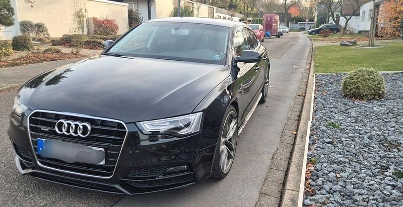 Schwarz Gebraucht 2017 Audi A5 Sportback Sport Kleinwagen | 19.200 € (Superpreis) - Bild 1/4
