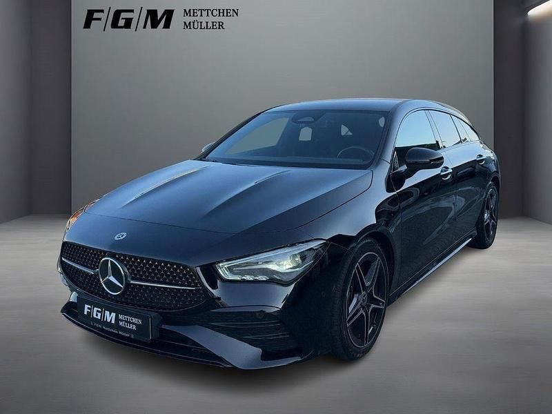 Gebraucht Mercedes CLA200 AMG line 150 PS (110 kW) 2024 Unilack nachtschwarz Kombi