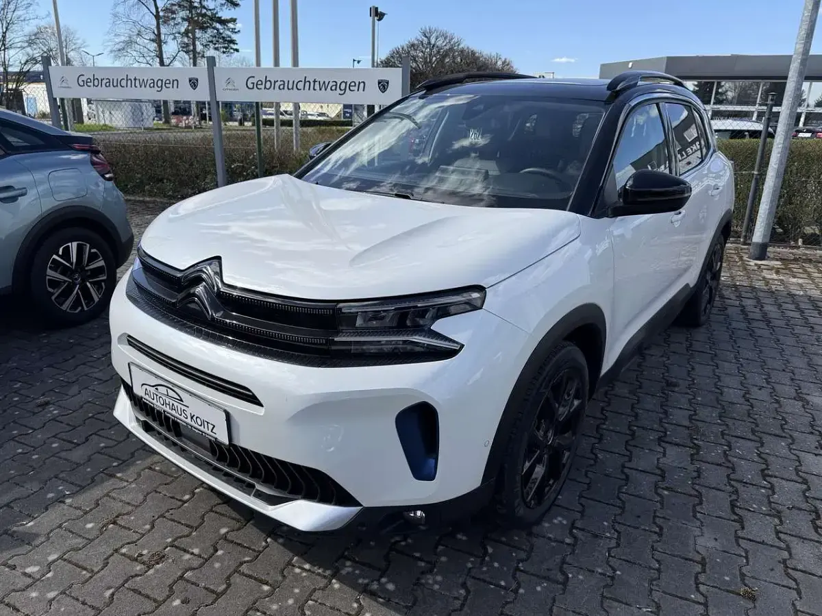 Gebraucht Citroën C5 Shine 131 PS (96 kW) 2022 Lack weiss perlglänzend Van / Kleinbus