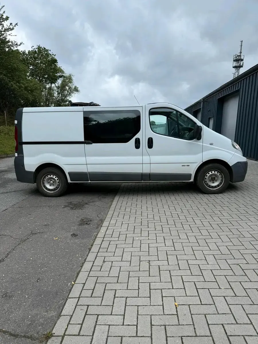 Gebraucht Renault Trafic 114 PS (83 kW) 2009 Weiß Van / Kleinbus