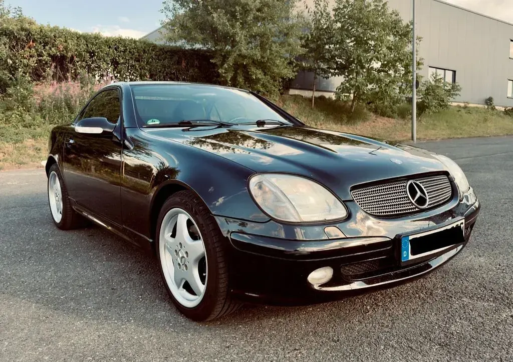 Gebraucht Mercedes SLK200 Edition 163 PS (119 kW) 2003 Schwarz Cabrio