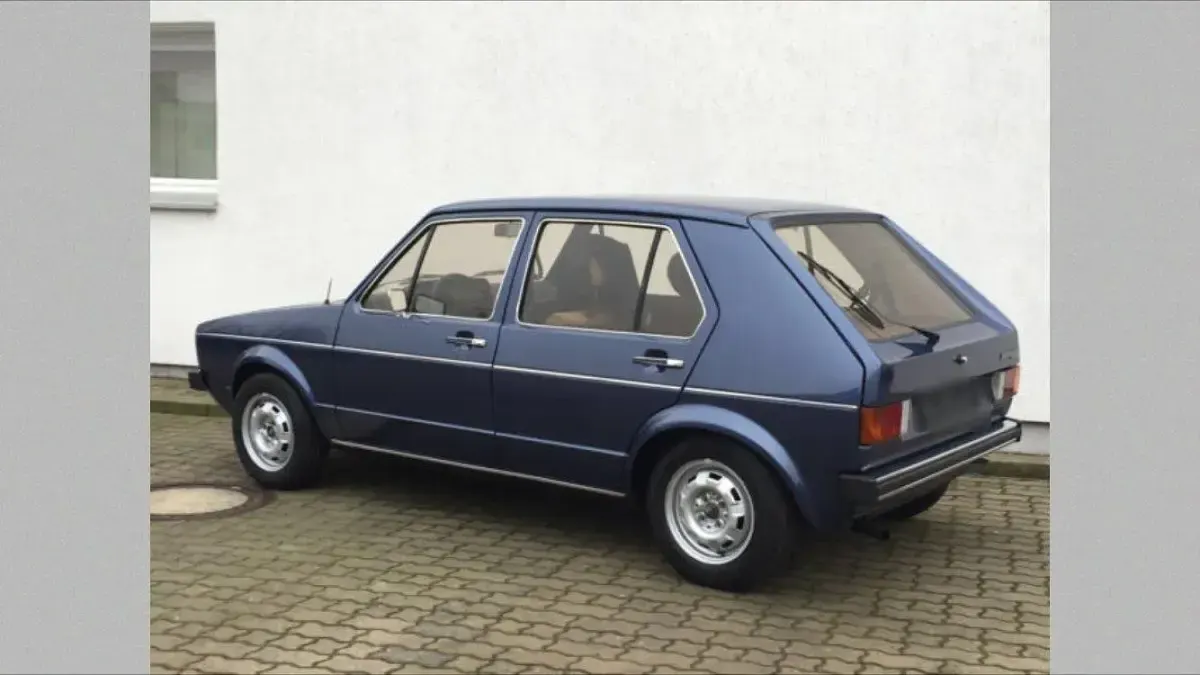Gebraucht VW Golf I 69 PS (50 kW) 1980 Blau Kleinwagen