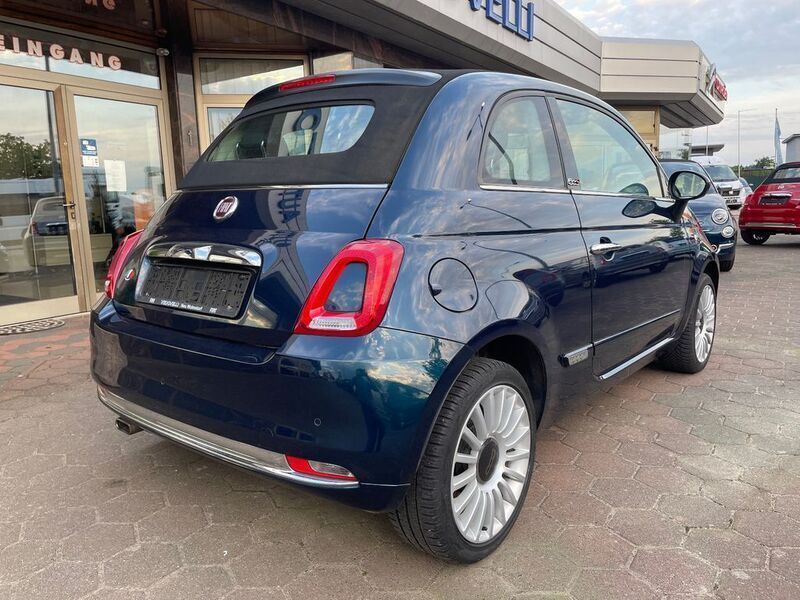 Blau Gebraucht 2018 Fiat 500C Lounge Cabrio | 10.950 € (Fairer Preis) - Bild 1/4