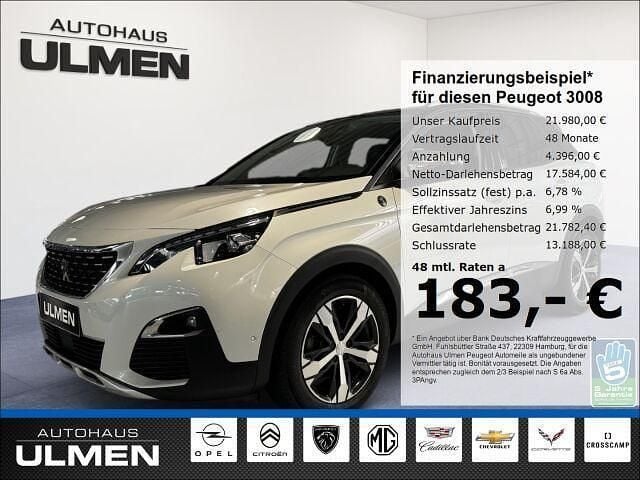 Weiss Gebraucht 2020 Peugeot 3008 Crossway SUV | 21.980 € (Fairer Preis) - Bild 1/4