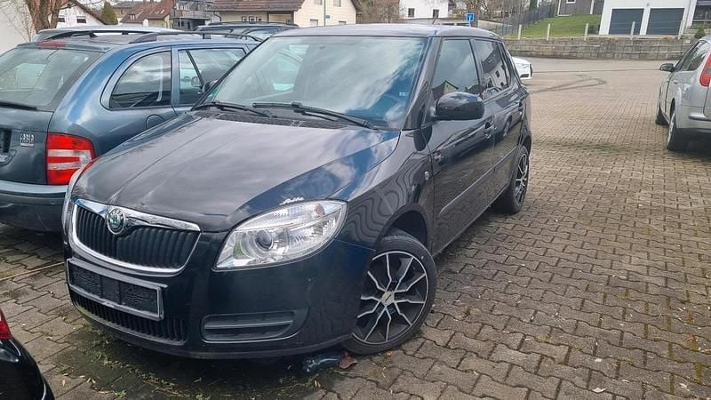 Gebraucht Skoda Fabia 80 PS (58 kW) 2008 Schwarz Kleinwagen