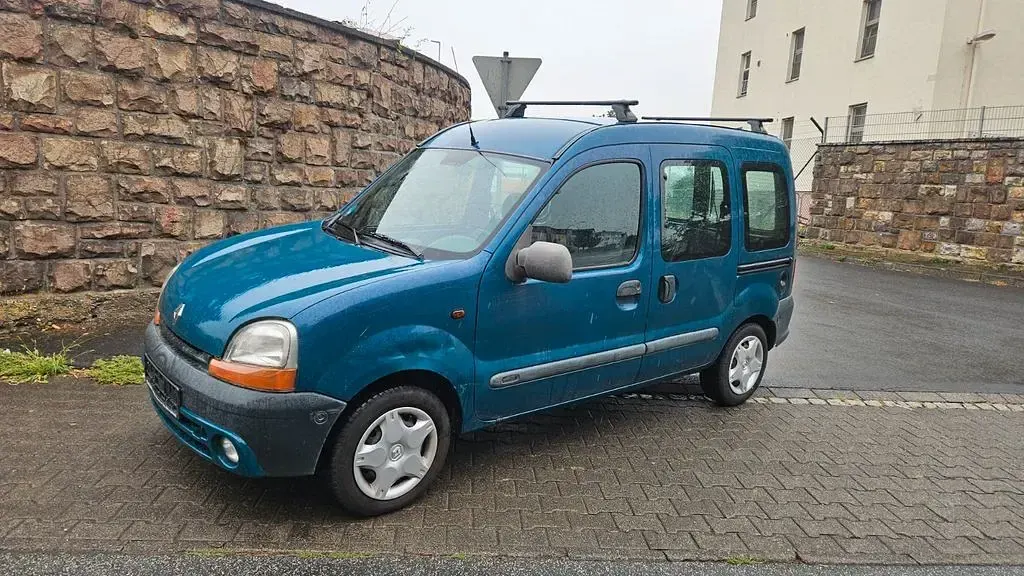 Gebraucht Renault Kangoo Authentique 75 PS (55 kW) 2001 Grün Van / Kleinbus