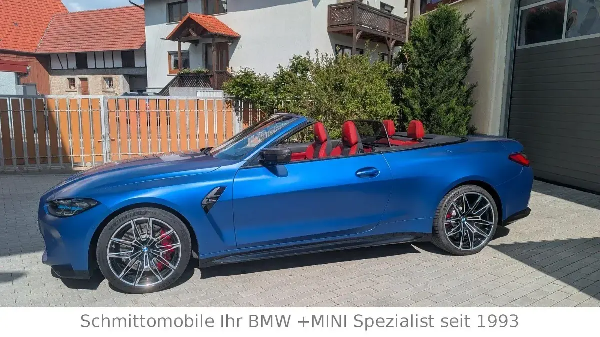 Gebraucht BMW M4 Cabriolet Performance 510 PS (375 kW) 2021 Blau Cabrio