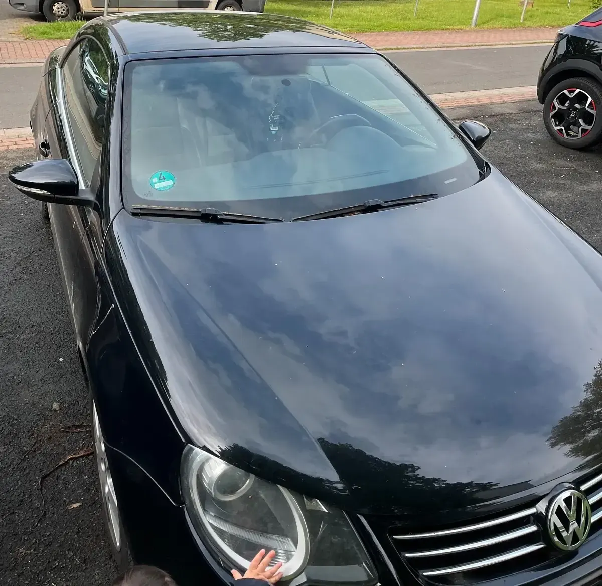 Usata VW Eos 211 CV (155 kW) 2009 Nero Cabrio
